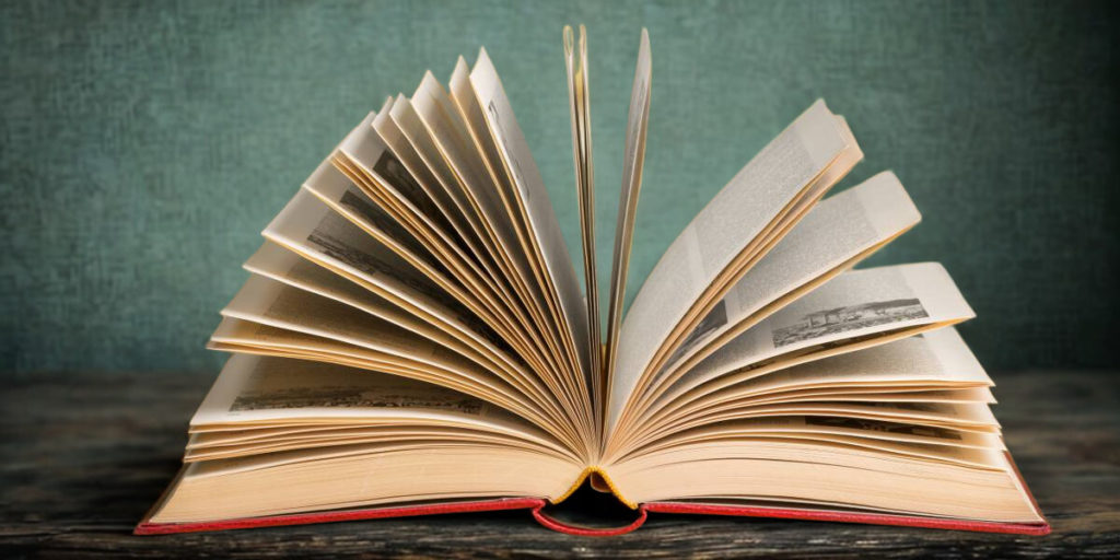 Livre ouvert, illustration de la rubrique publications